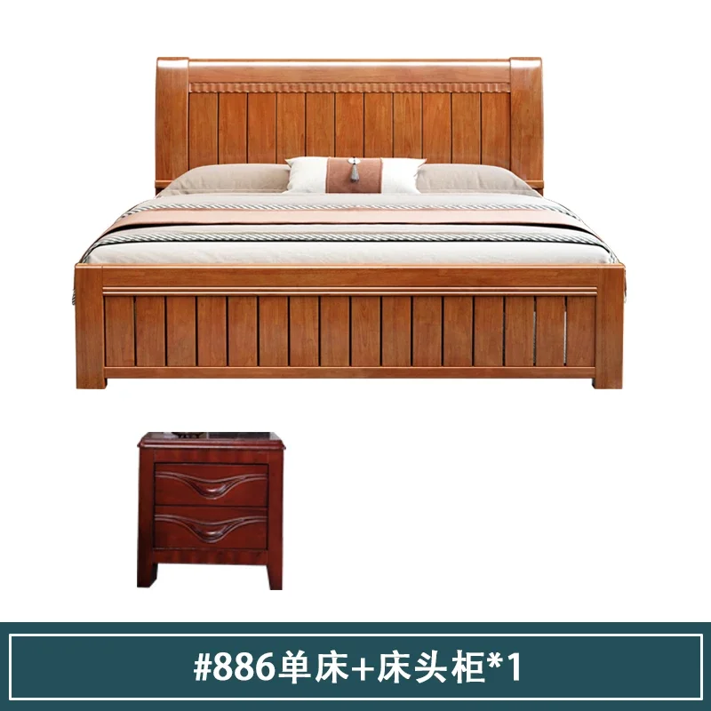 

Terrace Cheap Frame Bed Double Storage Wooden Full Size Bases Frame Bed Queen House Luxury Camping Beliche Living Room Furniture