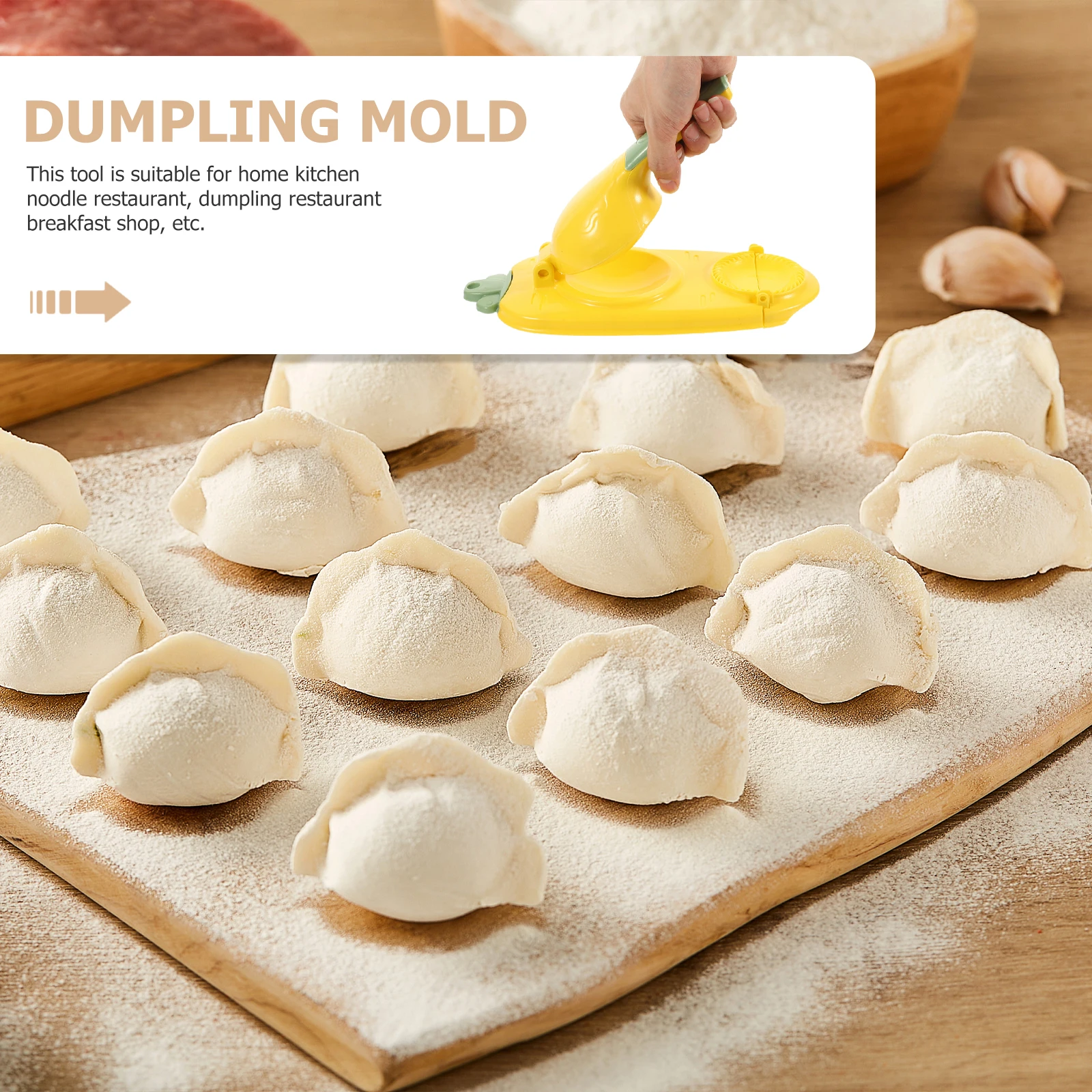

Dumpling Wrapper Maker Mould Kitchen Tool Making Mold Dumplings Dough Press Manual