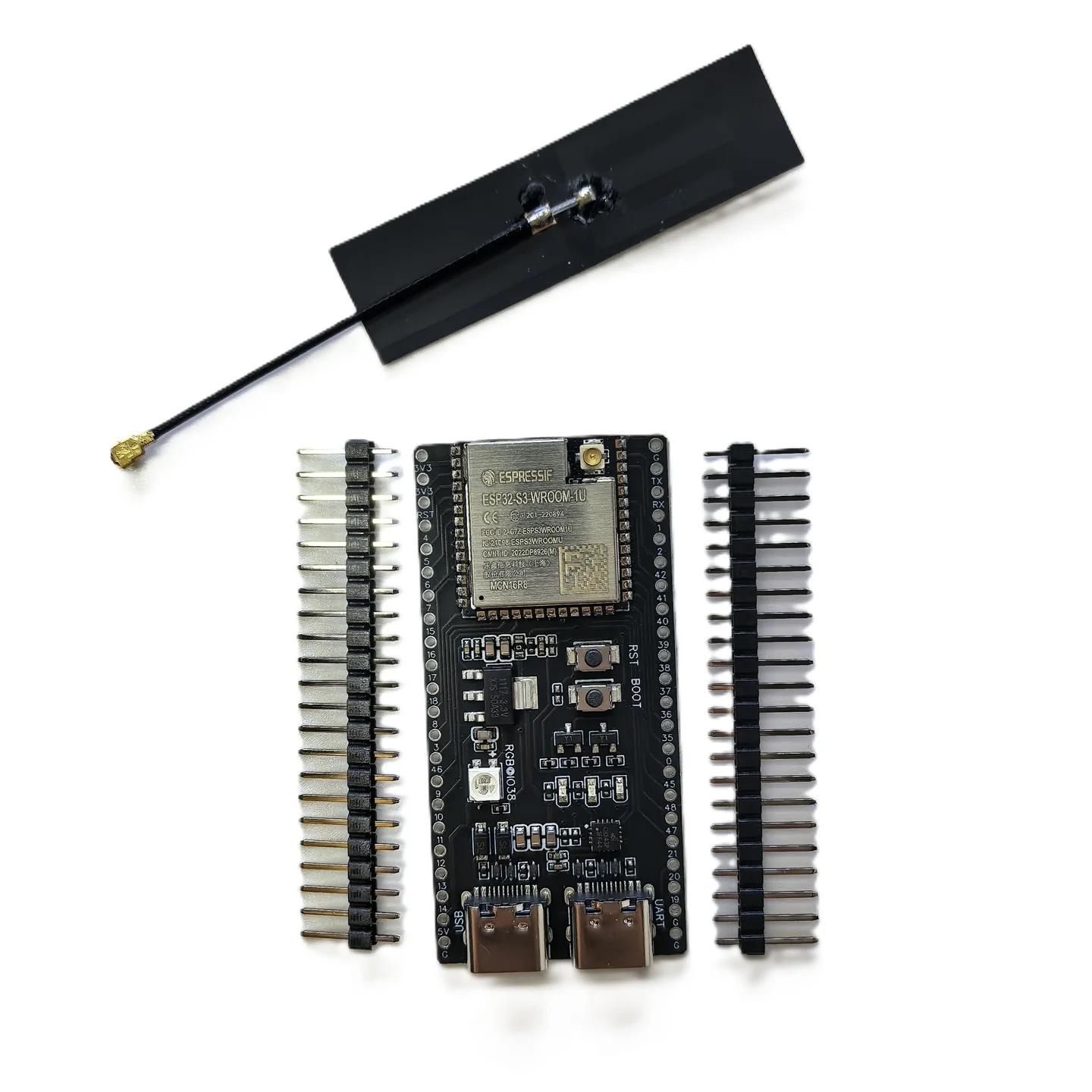 Płytka rozwojowa ESP32 S3 z układem sterownika USB opartym na CH343P, ESP32-S3-DevKitC z oryginalnym modułem ESP32-S3-WROOM-1 1U N16R8 N16R16VA — zdjęcie produktu 5