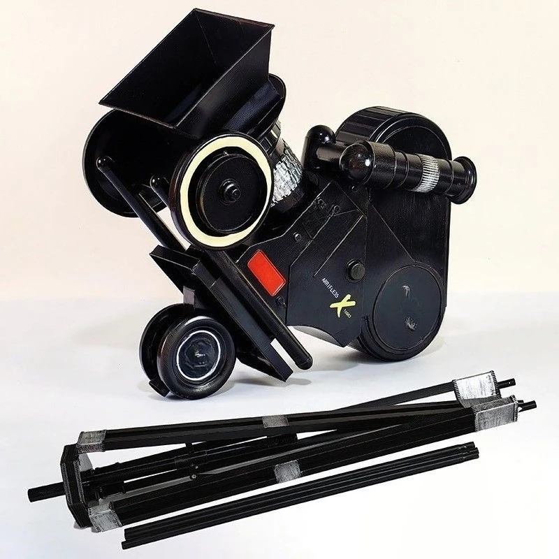 Retro Schmiedeeisen nostalgische altmodische Filmprojektor Filmmaschine Fotografie Projektor Modell Requisiten Industriestil Ornam