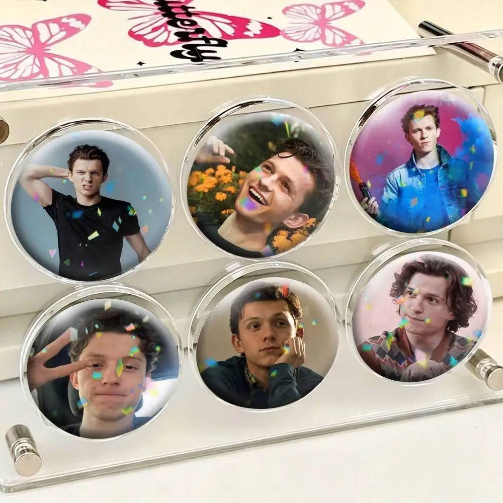 Tom Holland  25mm 32mm 44mm 58mm 75mm Brooches Badges Pins for Accessories Gift
