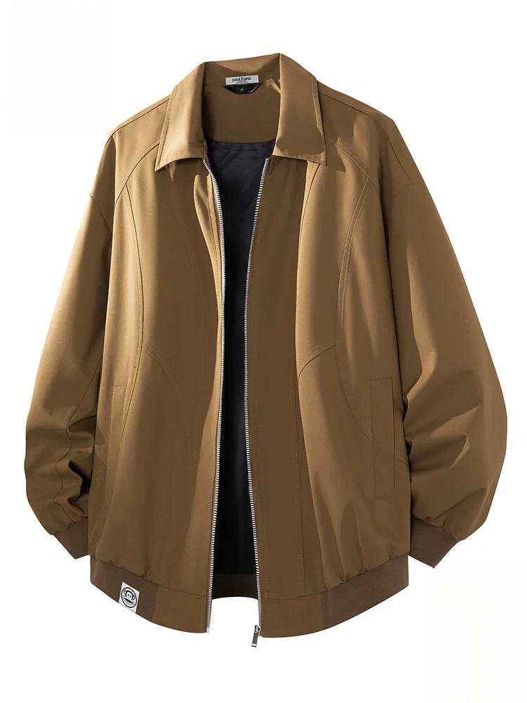 

PaulFrank M Monkeys Flip Collar Sports Jaet Casual Admin Autumn Flight Jaet Polyester Fiber Long Sve Zipper Closure