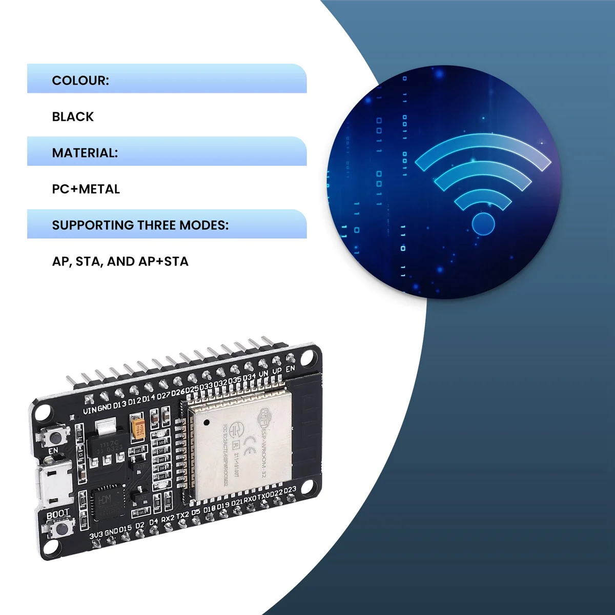 Versi baru ESP32 papan pengembangan CH9102X WiFi + Bluetooth ultra-rendah konsumsi daya Dual Core ESP-32 ESP-32S serupa