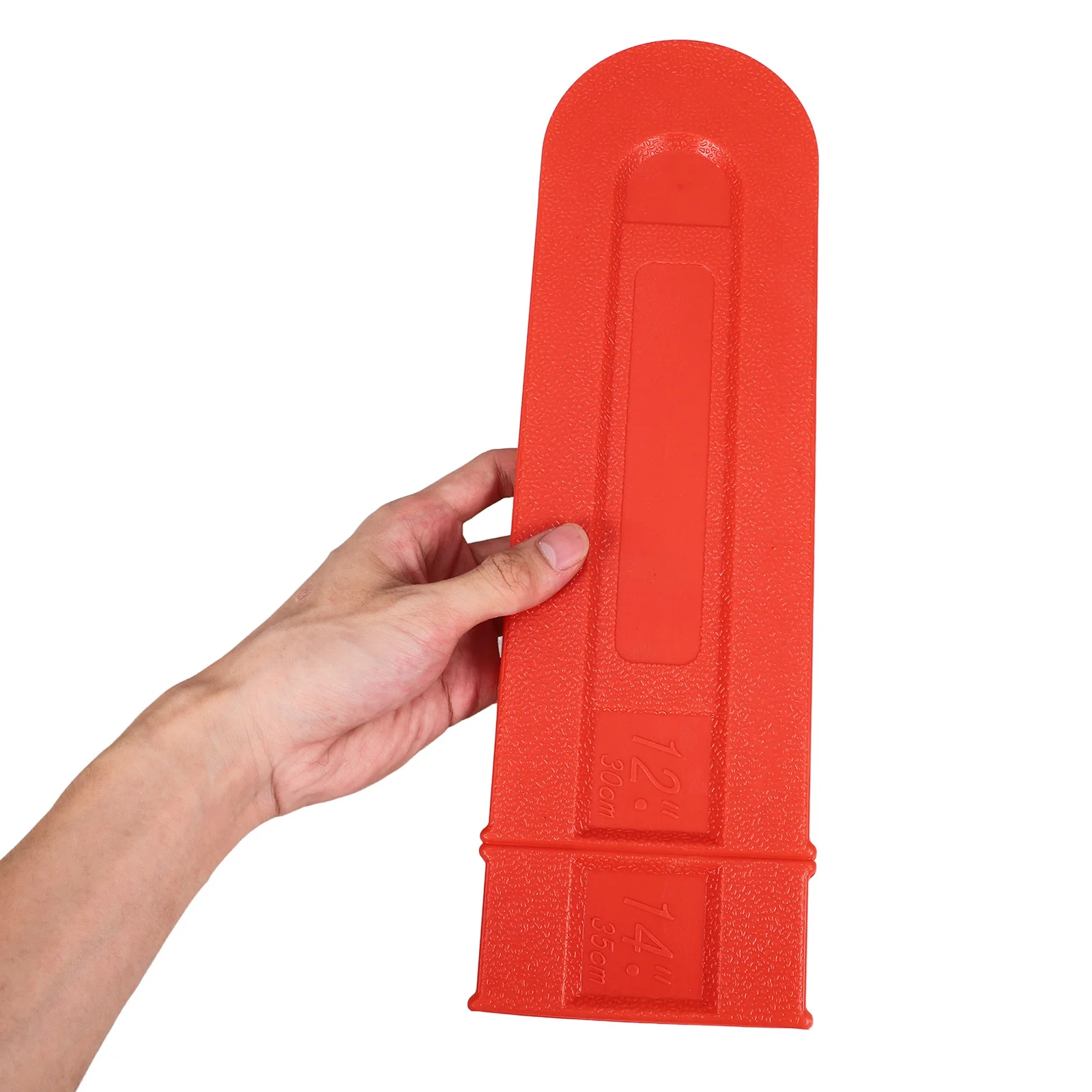 2 قطعة غطاء سلسلة شريط المنشار 12 بوصة غمد حماية عالمي متين من البلاستيك لاستبدال المناشير الكهربائية للغاز