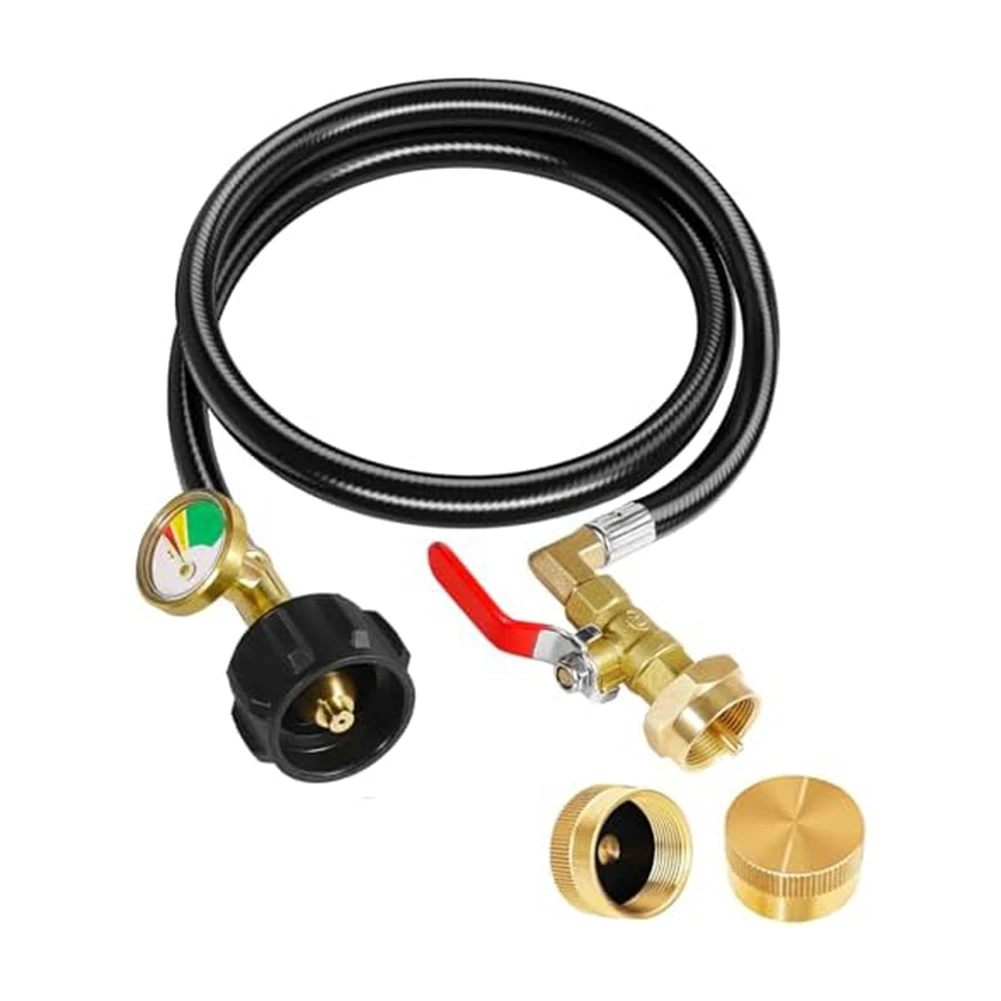 

Control Valve 3FT Refill Hose Propane Refilling 3ft Propane Refill Hose Included Comprehensive Solution Construction With Brass