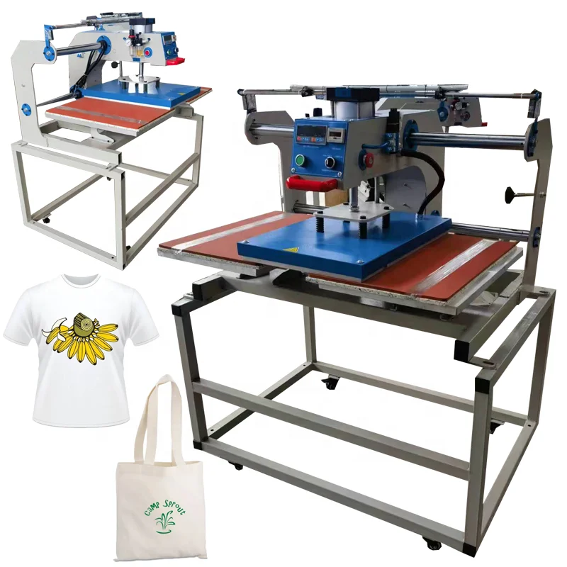 

Press tshirts auto heat stamping press machine t shirt heat press machines for t-shirt clothes