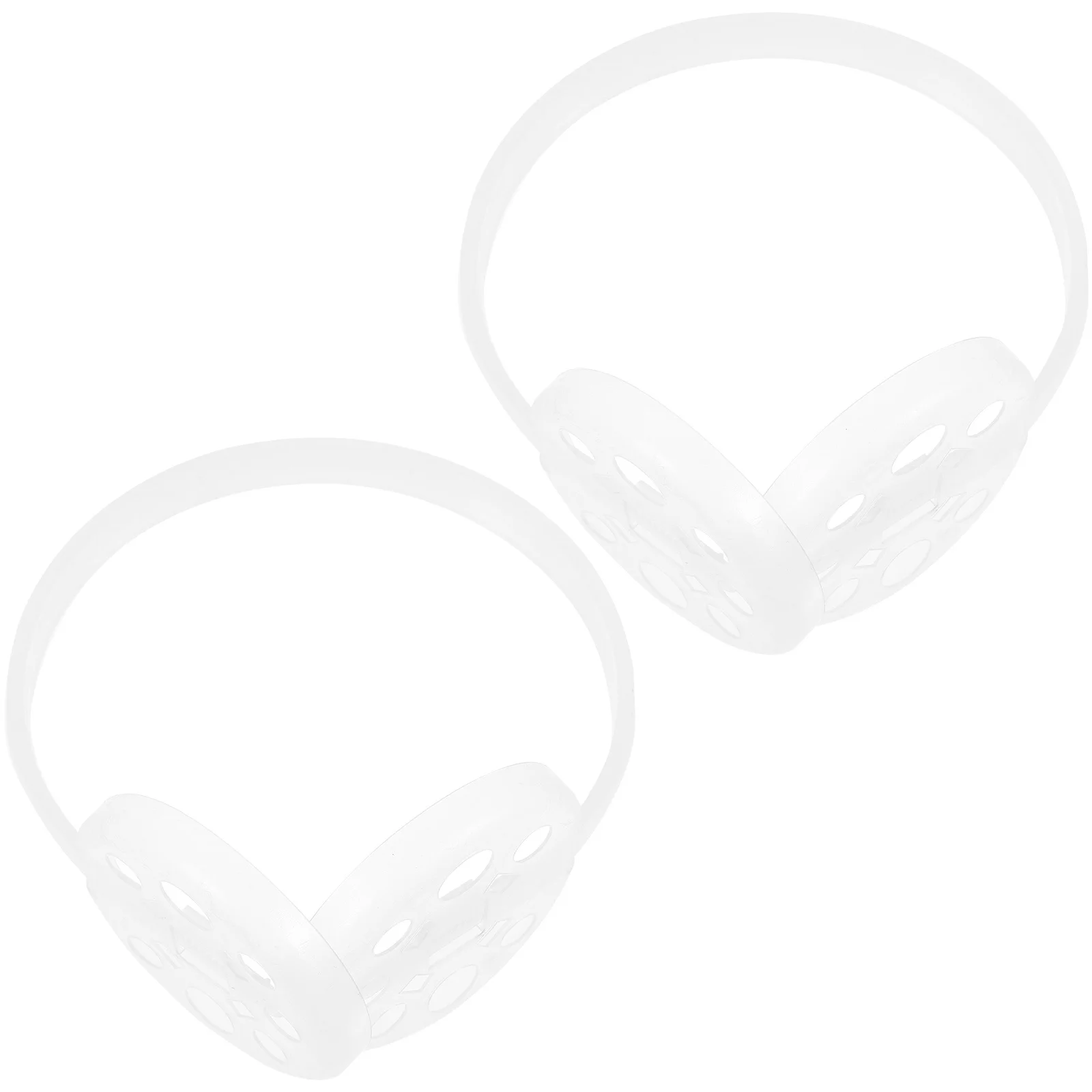 

2 pcs Plastic Earmuff Frame Holder For Diy Warm Winter Earmuff Making Frame Rack Shelf Craft Project Tool Accessory