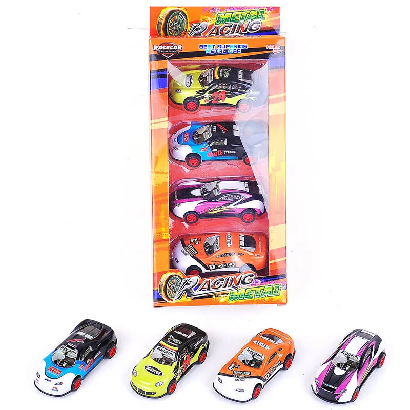 Legierung Mini Cartoon Supercar Modell, Kinder Set Spielzeug, Sport Auto Spielzeug in Original Verpackung, Großhandel