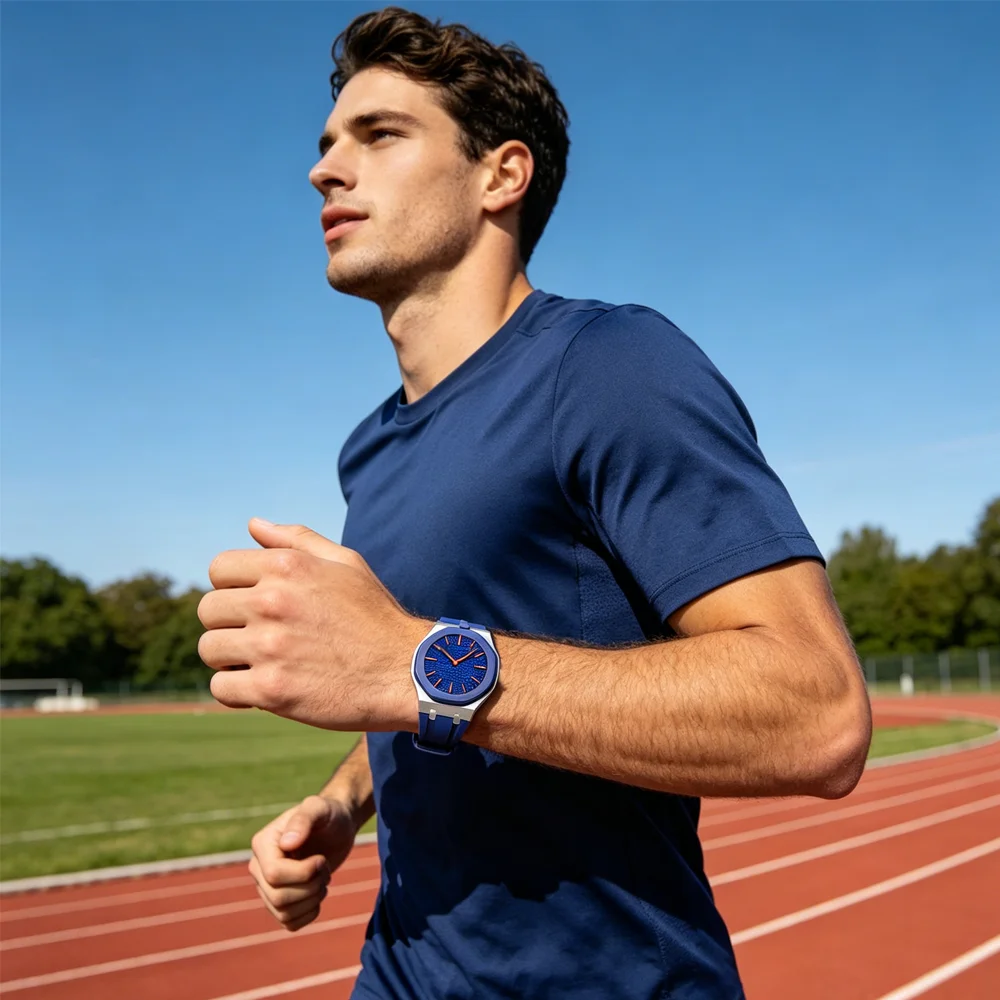 2 in 1 Metal Case+Silicone Strap Mod Kit For Swatch AP Royal POP Pocket Watch Change To Wristband Rubber Comfortable Sports Belt