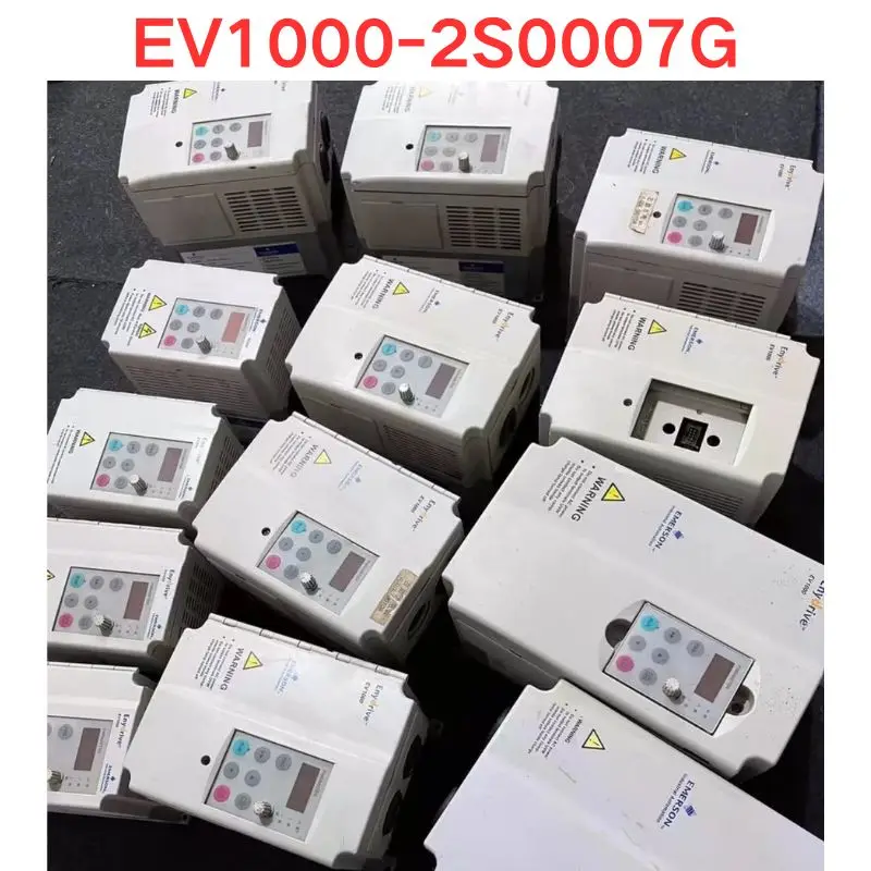 

Used Emerson EV1000-2S0007G Frequency converters 0.75KW Functional test OK