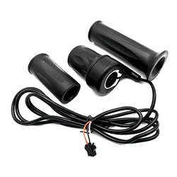 1set E-Bike Hand Half Throttle For 24V/36V/48V/60V/72V Electric Bicycle Scooter Tricycle Hand Half Twist-Throttle Cycling Tools