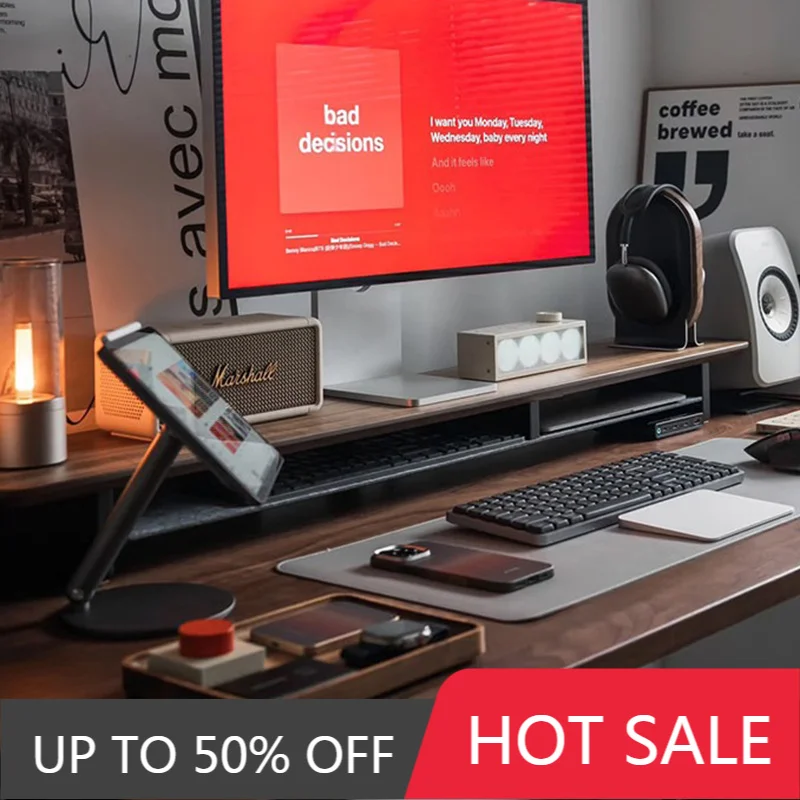 Z2 Modular Monitor Height Rack Office Desk Storage Computer Elevated Stand Luxury Modern Display Height Increasing Bracket