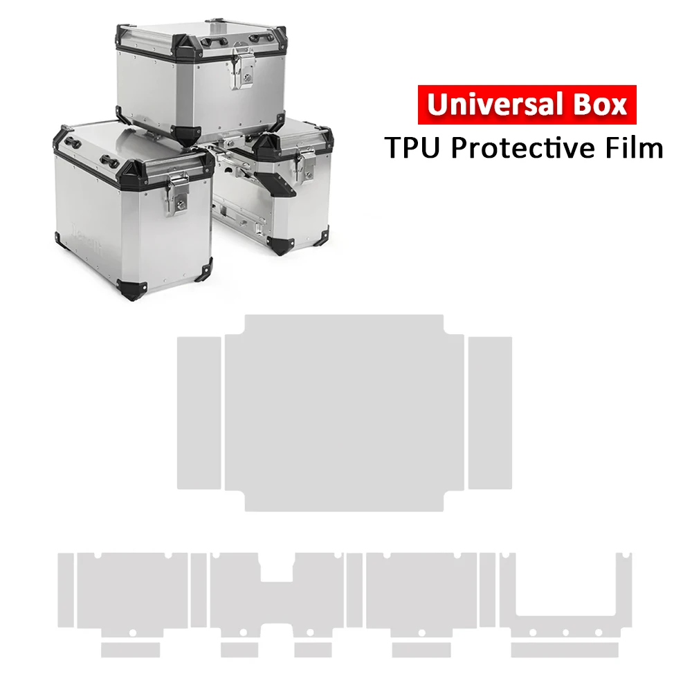 

Universal Trunk TPU Protective Film Anti-scratch For BMW For R1250 GS R1200 GS F850 GS F750 GS PPF Aluminum Box Protection