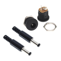 10Pcs DC-022 5.5-2.1 / 5.5 x 2.1mm DC Power Socket/ DC Connector Panel Mounting DC022
