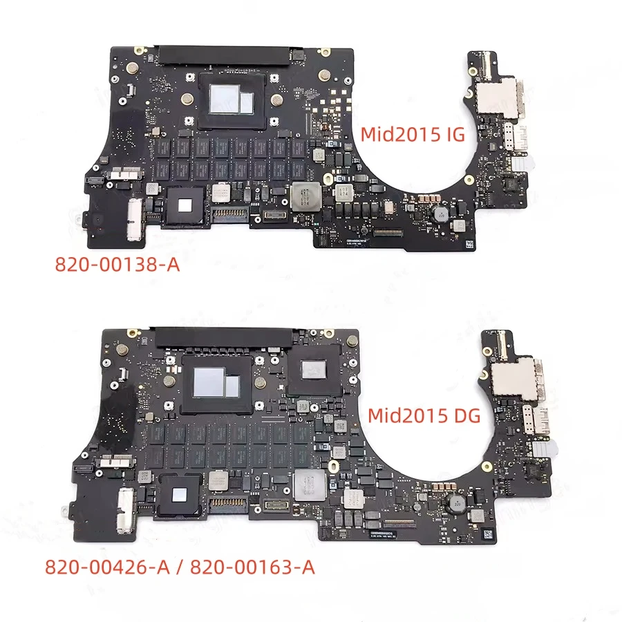 para placa mae original a1398 placa logica a1398 82000138 a 820 00426 a 820 00163 a para macbook pro retina de 15 polegadas 2023 01