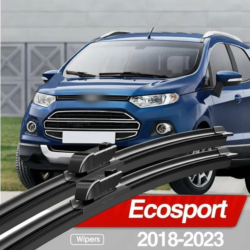 Für Ford Ecosport Mk2 2018-2023 Frontscheibenwischerblätter 2 Stück Windschutzscheiben-Zubehör 2019 2020 2021 2022