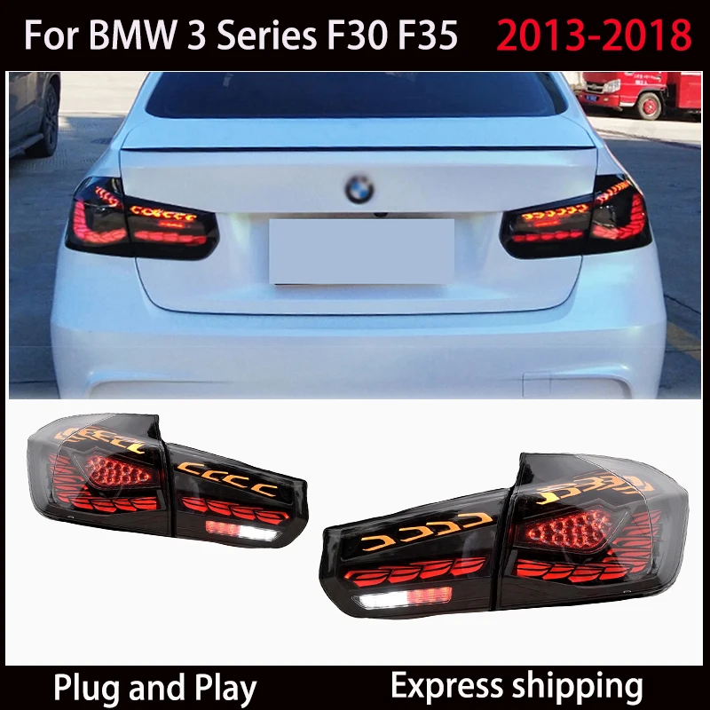 

Для BMW 3 серии F30 F35 F80 2013-2018 светодиодный задний фонарь в сборе DRL указатель поворота с анимированным запуском задний фонарь в сборе