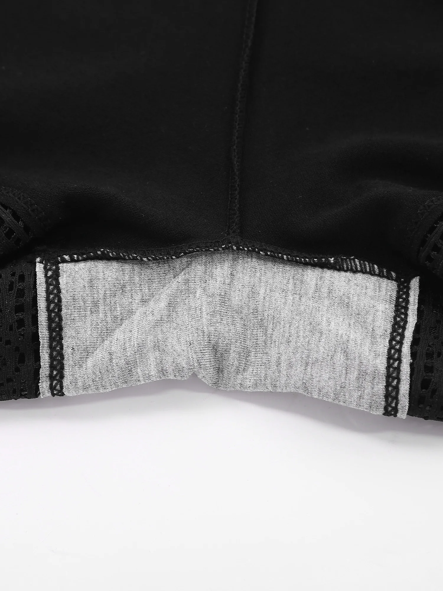 Women Silky Mesh Patchwork Lace Trim Safety Shorts Elastic Waist Two Layers Lining Shorts Pettipants for Daily Casual Vacation