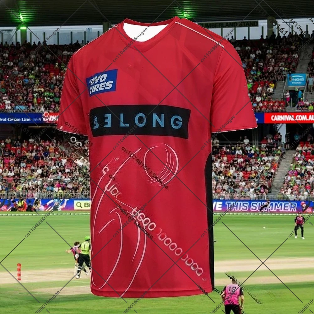 25-26 BBL Hot-selling Australia Cricket Sydney Sixers Jersey Men Tshirt Quick Drying 3D Breathable New Training Match Jersey