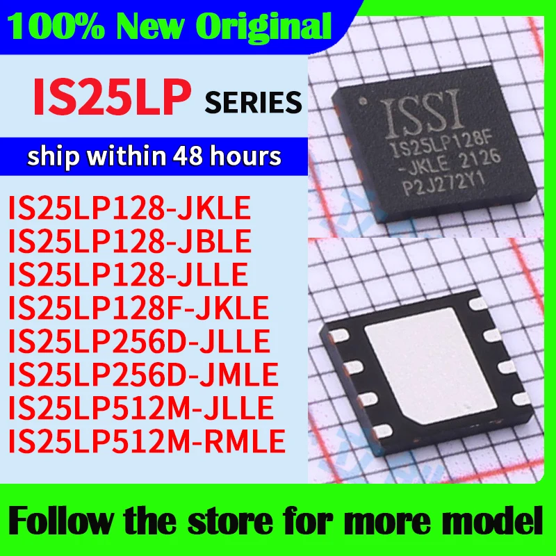 

IS25LP128-JKLE IS25LP128-JBLE IS25LP128-JLLE IS25LP128F-JKLE IS25LP256D-JLLE IS25LP256D-JMLE IS25LP512M-JLLE IS25LP512M-RMLE