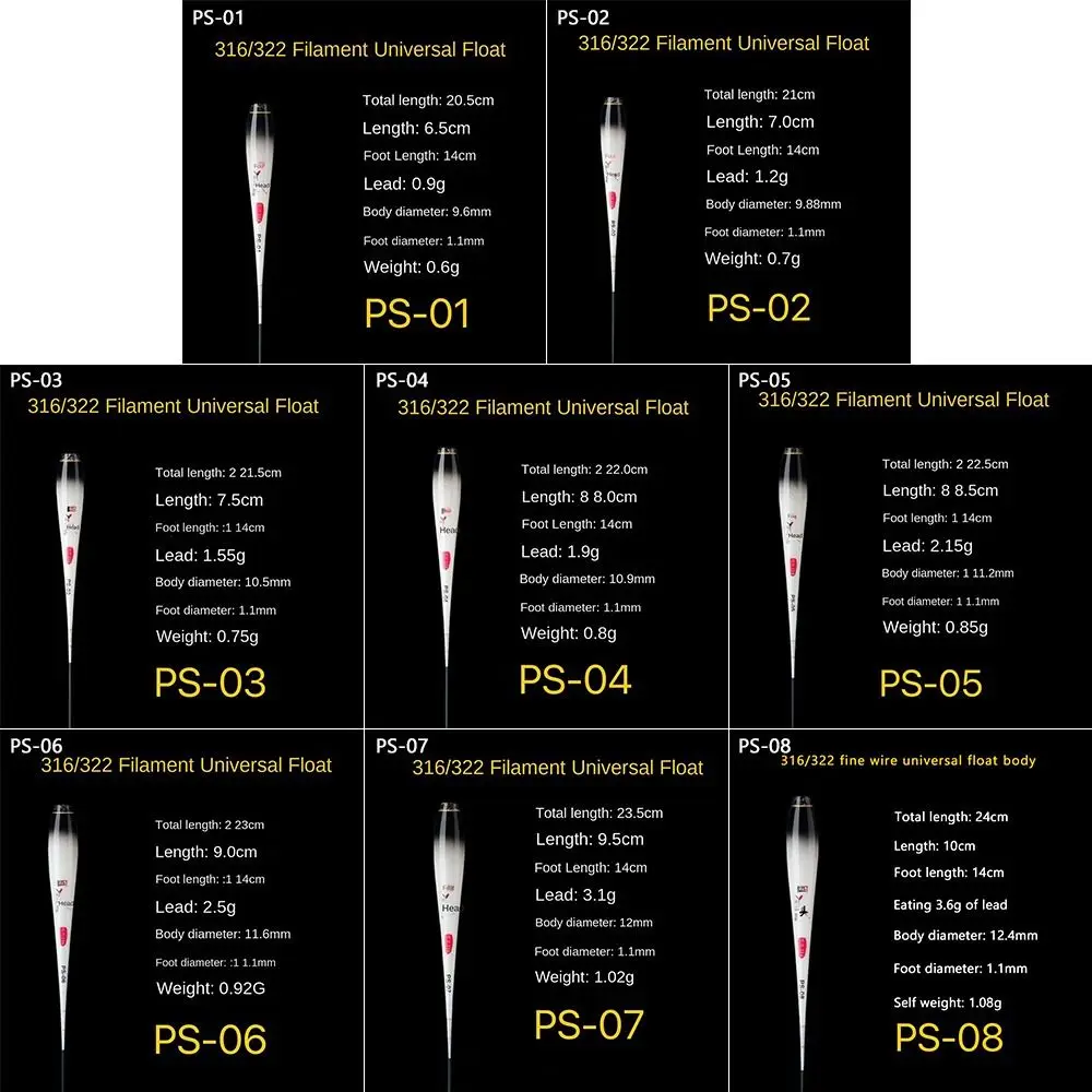 يطفو الصيد الداخلي الجسم مركب نانو البلاستيك Bobbers تعويم الجسم الجزء السفلي البلاستيك Bobbers معالجة الصيد يطفو جزء
