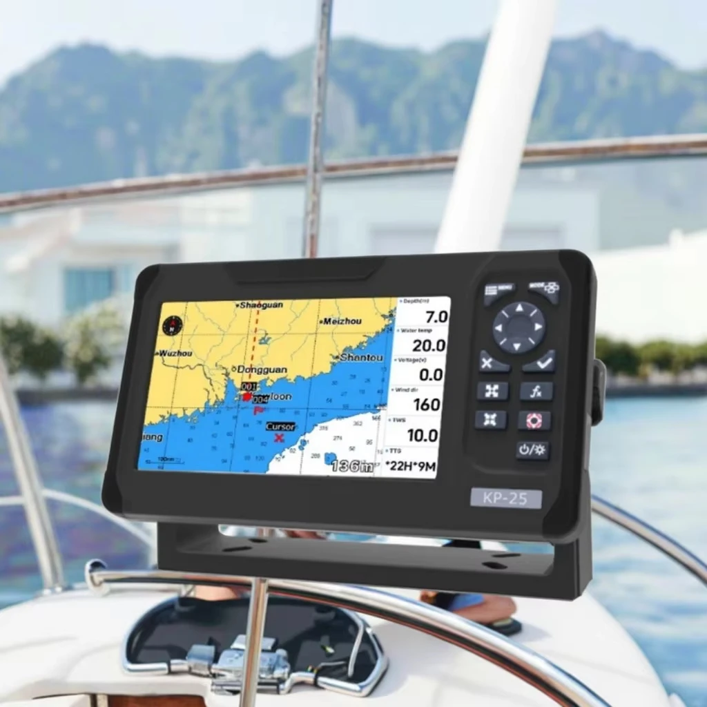 KP-25/KP-27A/27X نظام تحديد المواقع العالمي/الرسمة الرسم البياني أسلم AIS تجنب الاصطدام اللوازم البحرية #4