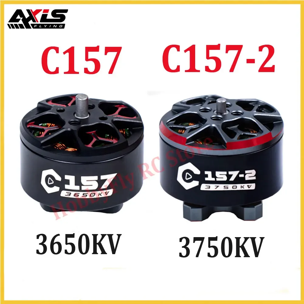 Axisflying C157 1507 3650KV C157-2 3750KV Brushless Motor 4S Lipo for FPV AVATA Drone Quadcopter 3~4inch Cinewhoop Drones DIY