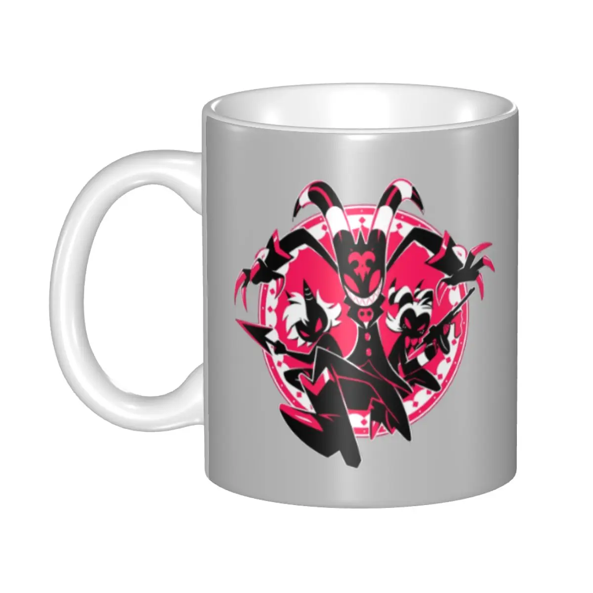 Loona Do Not Care Did Not Ask Coffee Mugs DIY Personalized Helluva Boss Ceramic Mug Creative Present