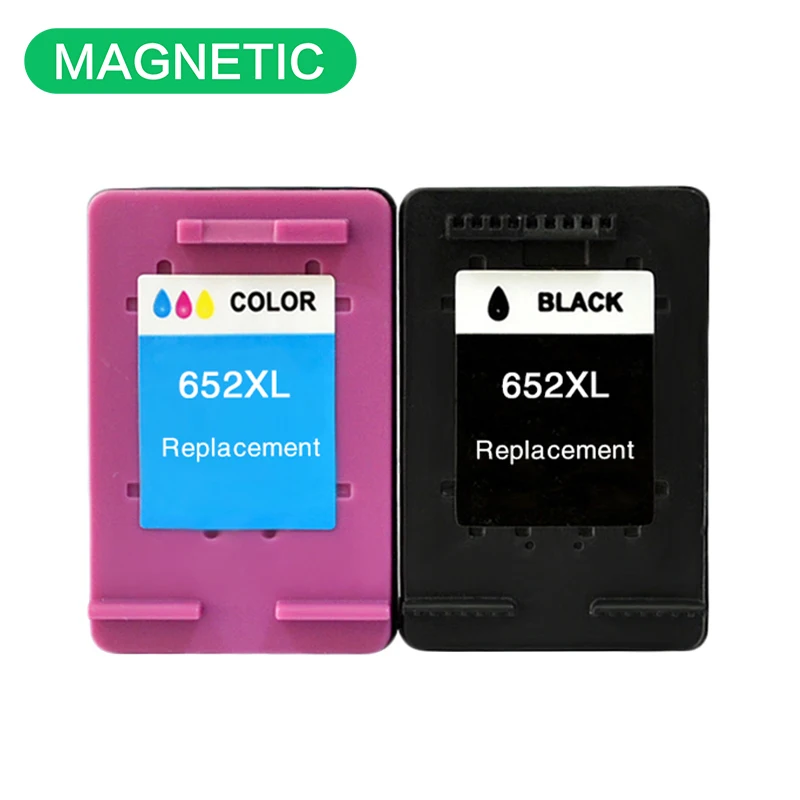 NEW HP652 Magnetic Compatible Ink Cartridges for HP652 652 Ikjet 1115 1118 2135 2136 2138 3635 3636 3835 4535 4536 4538 4675