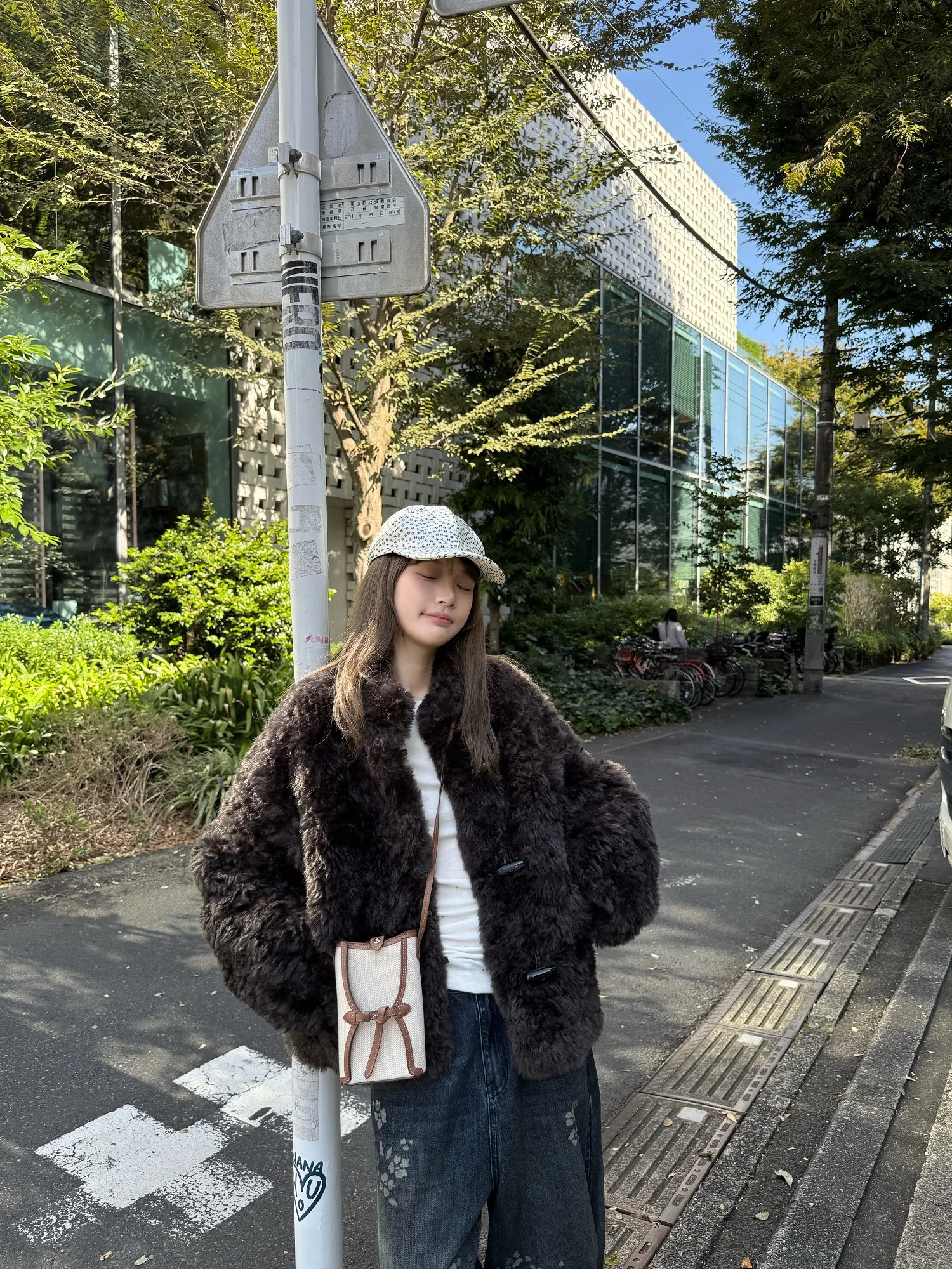 

Женское теплое зимнее пальто Ceeyou Evening Bla Tea ort Fur Jaet с воротником-стойкой, экологичное, повседневное, стильное, длинное