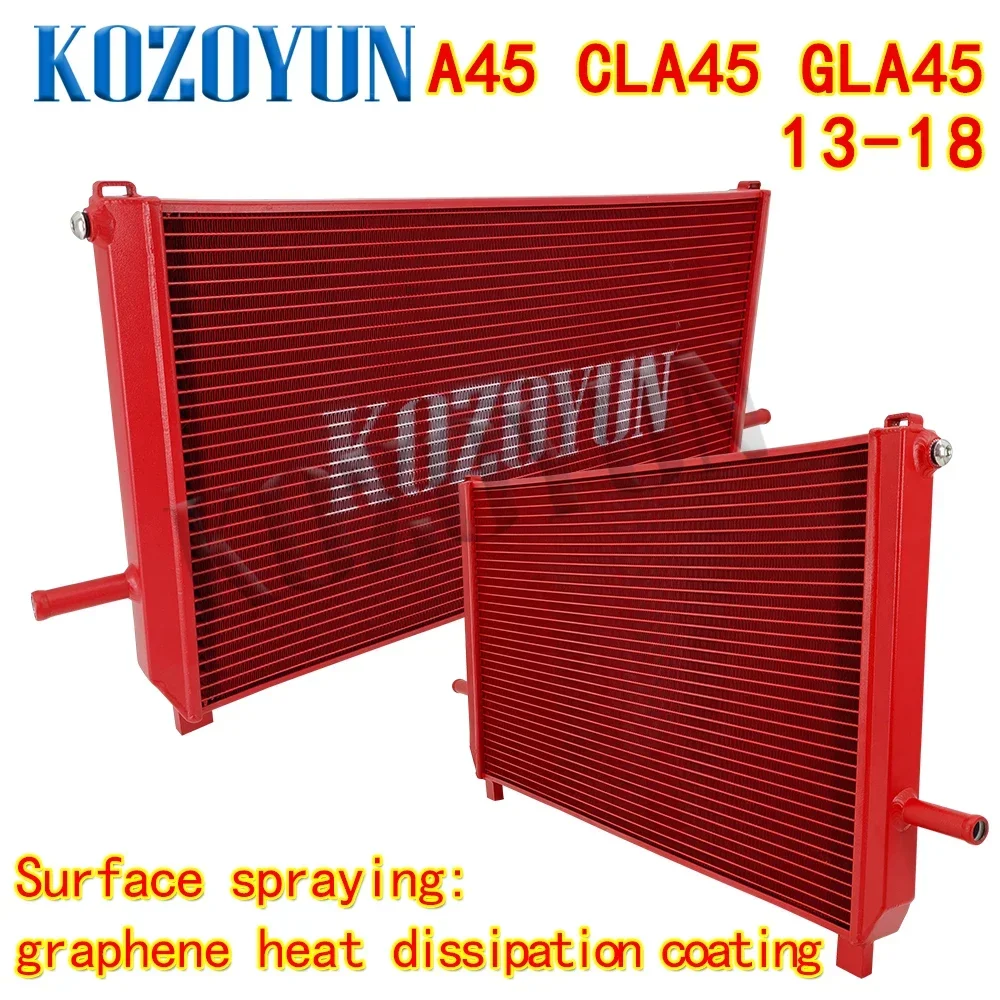 Intercooler Heat Exchanger upgrade for AMG W176 A45 C117 CLA45 X156 GLA45 13-18