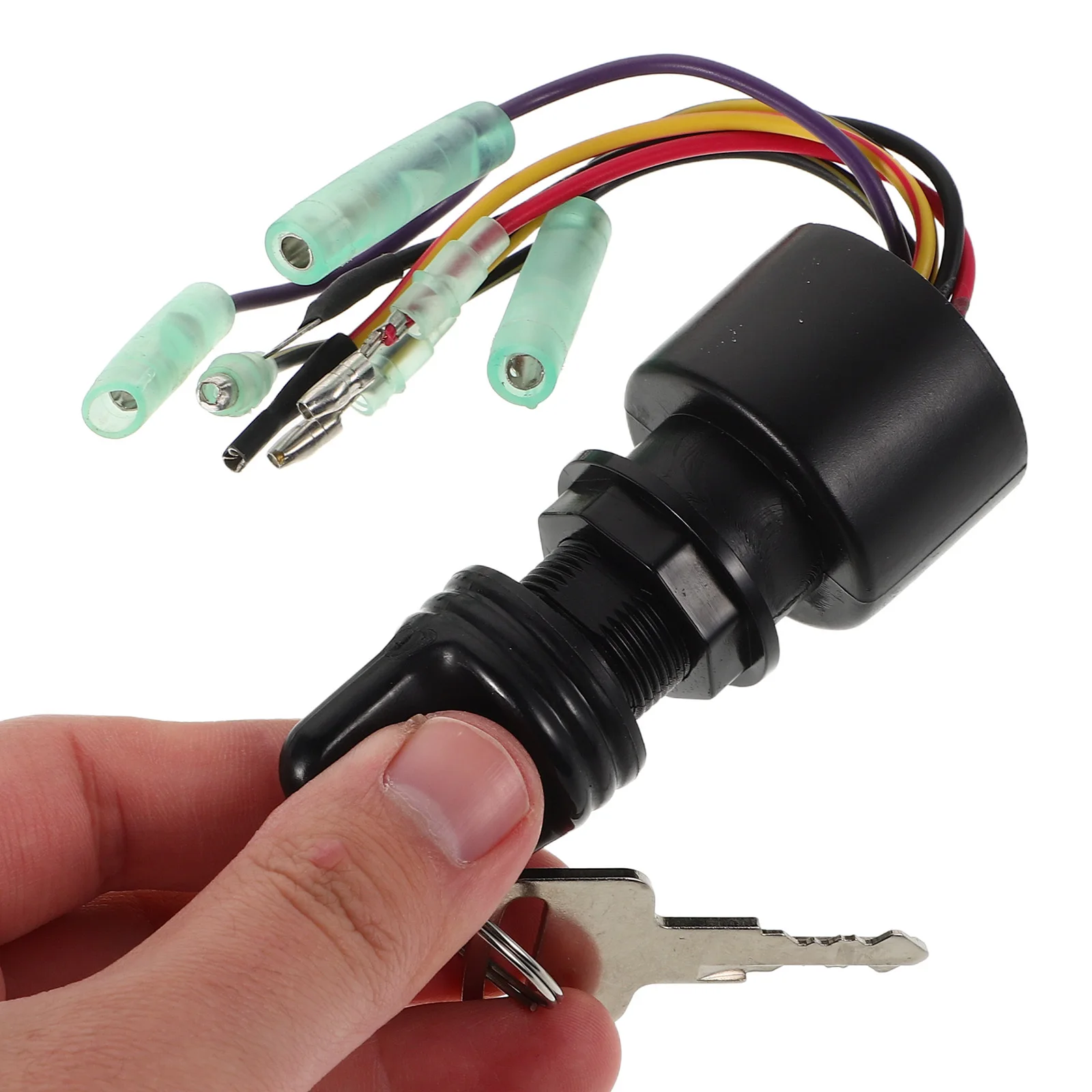 

Marine Ignition Switch Key Outboard Motors Durable Design Easy Install Comprehensive Functionality Boat Engine
