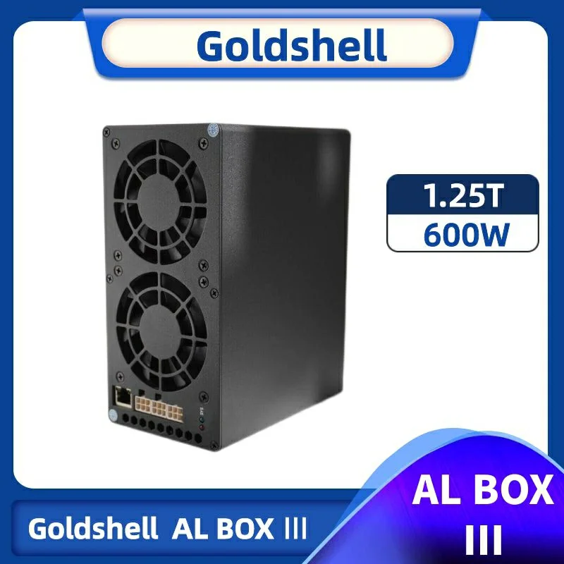 Goldshell AL BOX III 1.25Th/s 600W ALPH Miner Blake3 Algorithm Mining Alephium AL BOX 3 Miner