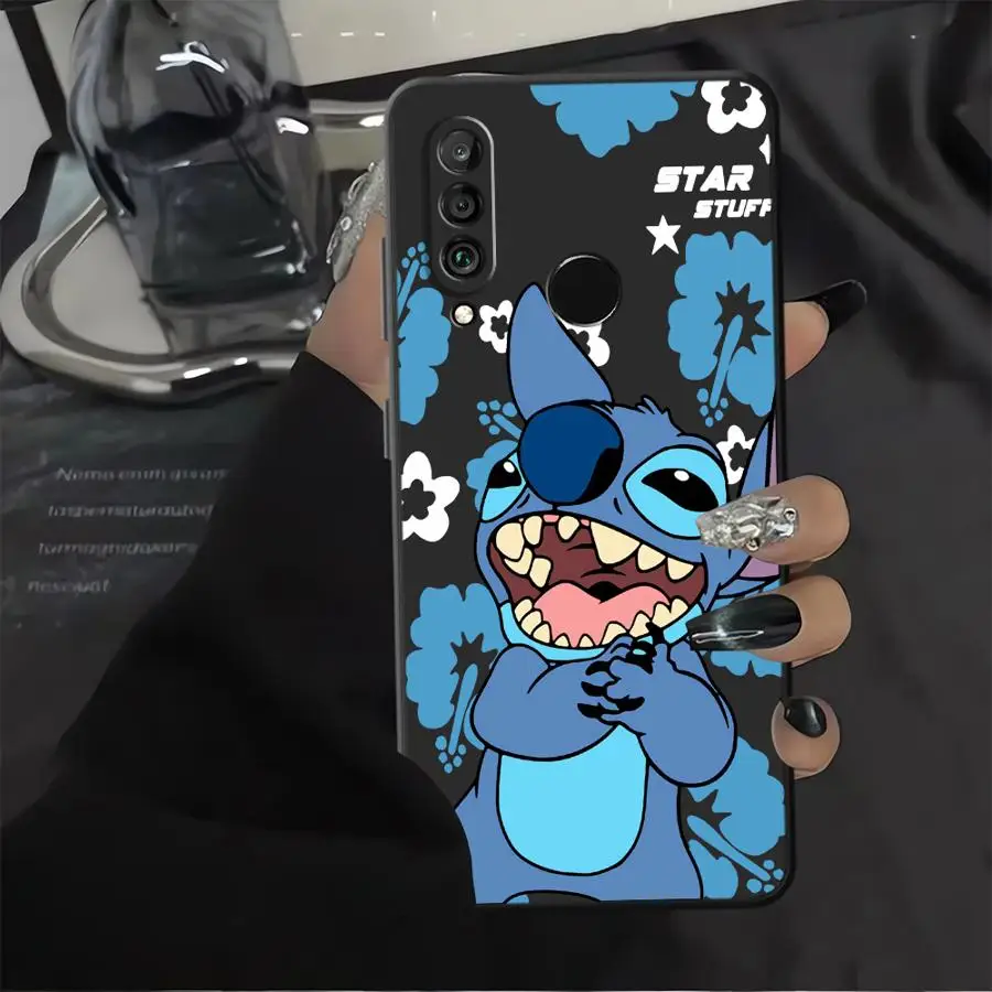 حافظة لهاتف هواوي P20 Lite 2018 P20 P40 Lite P30 P20 Pro P Smart 2019 من ديزني ستيتش