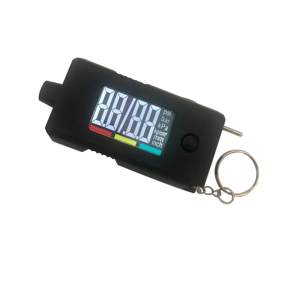 

Multi-function 2 In 1 Professional Digital Tire Pressure Gauge for Car Truck (Black) digital tire gauge