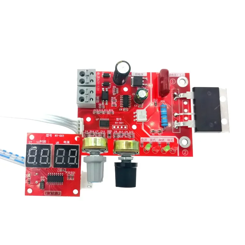 

NY-D01 Spot Welder Control Board Adjustment Time Current Digital Display Spot Welder Transformer Controller