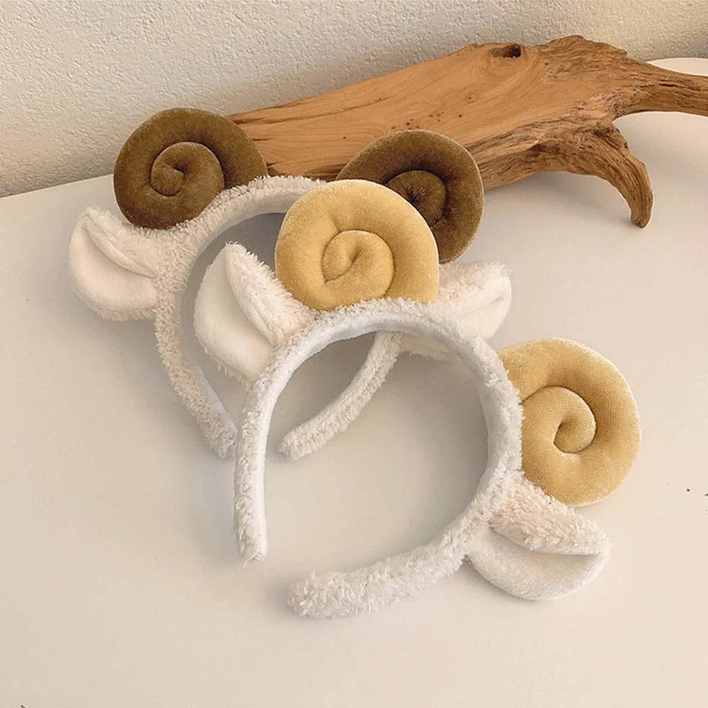 النساء الأغنام الأذن الكرتون الكورية إكسسوارات الشعر الشعر هوب لامب عقال #5