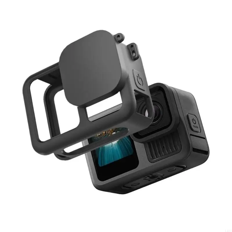 L41F غلاف سيليكون شامل لـ 13 بابًا بطارية بشرة الكاميرا ، والدفاع عن الشاشة ، وقبعات أمان العدسة