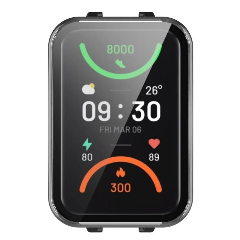Glass+Cover For Band2 Smartwatch skin Case Screen Protector