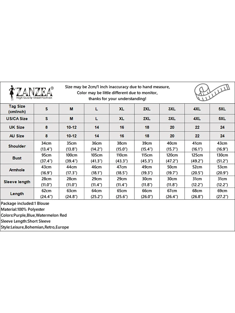 ZANZEA Manica corta a sbuffo Camicette abbottonate Elegante O-Collo Tinta unita Camicie casual Moda coreana Lace Trim Donna Chemise Femme