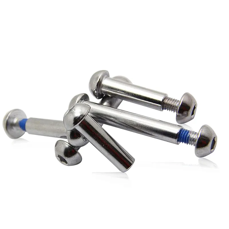 Kalosse M8 Suspension Screw Mountain Bike Shock Screws Bike Bolts Carbon Steel Strong Screws