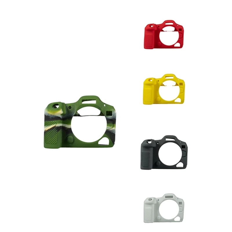R5II Soft Silicone Rubber Camera Protective Body Case Skin For Canon R5 II Camera Bag Protector Cover