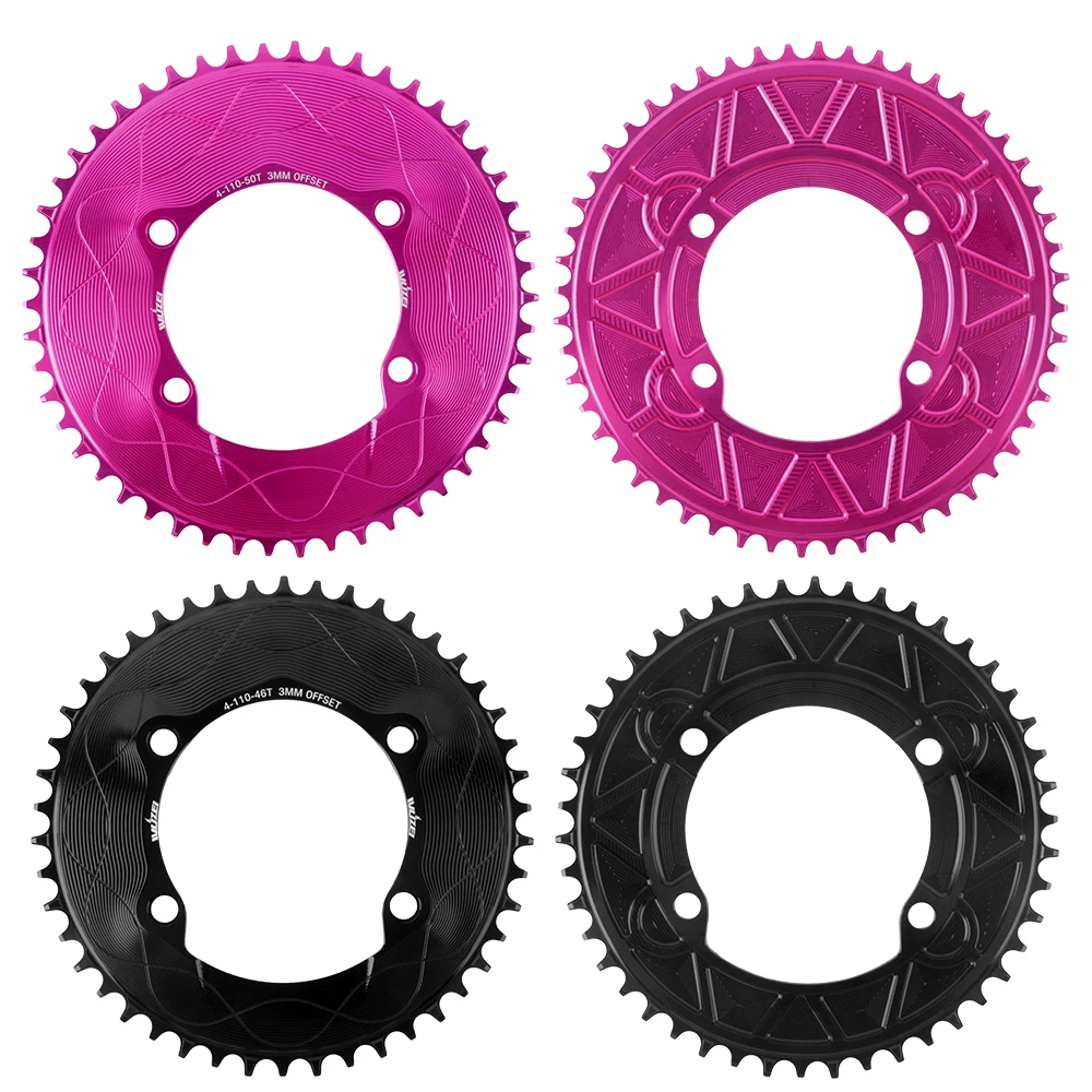WUZEI 110BCD Bicycle Chainring (40-58T) - Compatible with R7000/R8000/R9100 8-11S Narrow-Wide Chainwheel Bicycle components - Image 5