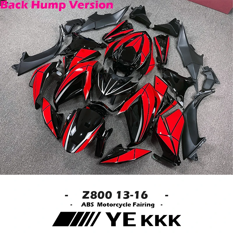 Z800 Hump Version with Back Cover For Kawasaki Z800 2013 2014 2015 2016 Motorcycle Fairing Shell ABS All Car Body