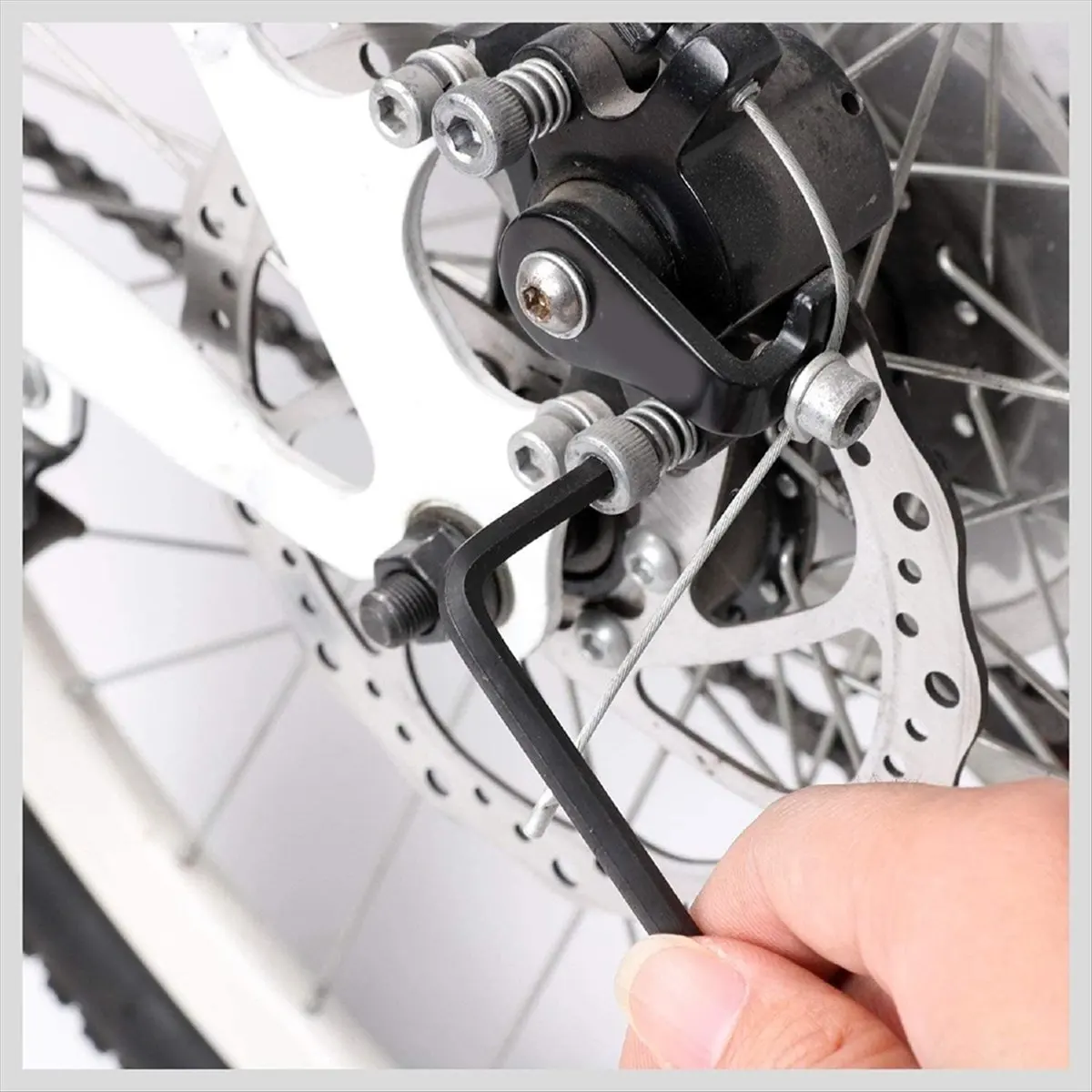 ABJS 30-teiliges Sechskantschlüssel-Set SAE & Metrische Sechskantschlüssel L-förmige Mechanische Handwerkzeuge Schraubendreher-Kit