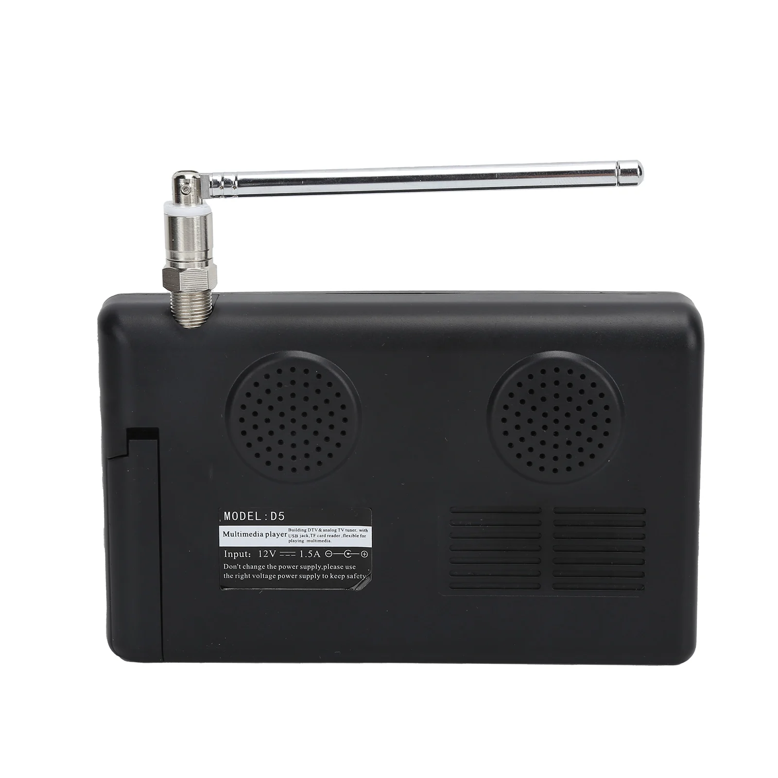 5 Inch Digital TV 1080P Stereo High Sensitivity Digital TV with USB Port &amp Memory Card Slot