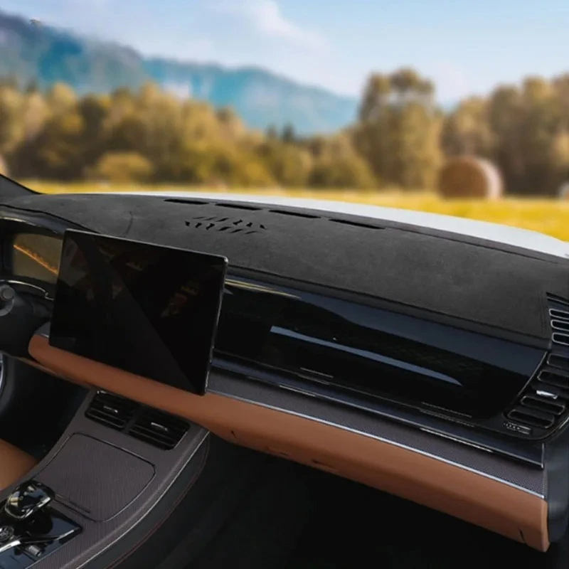 

For BYD Han EV DM-i 2022 2023 Car Dashboard Light-proof Mat Avoid Light Sunshade Pad UV Heat Sun Protection Carpets Cover Auto A