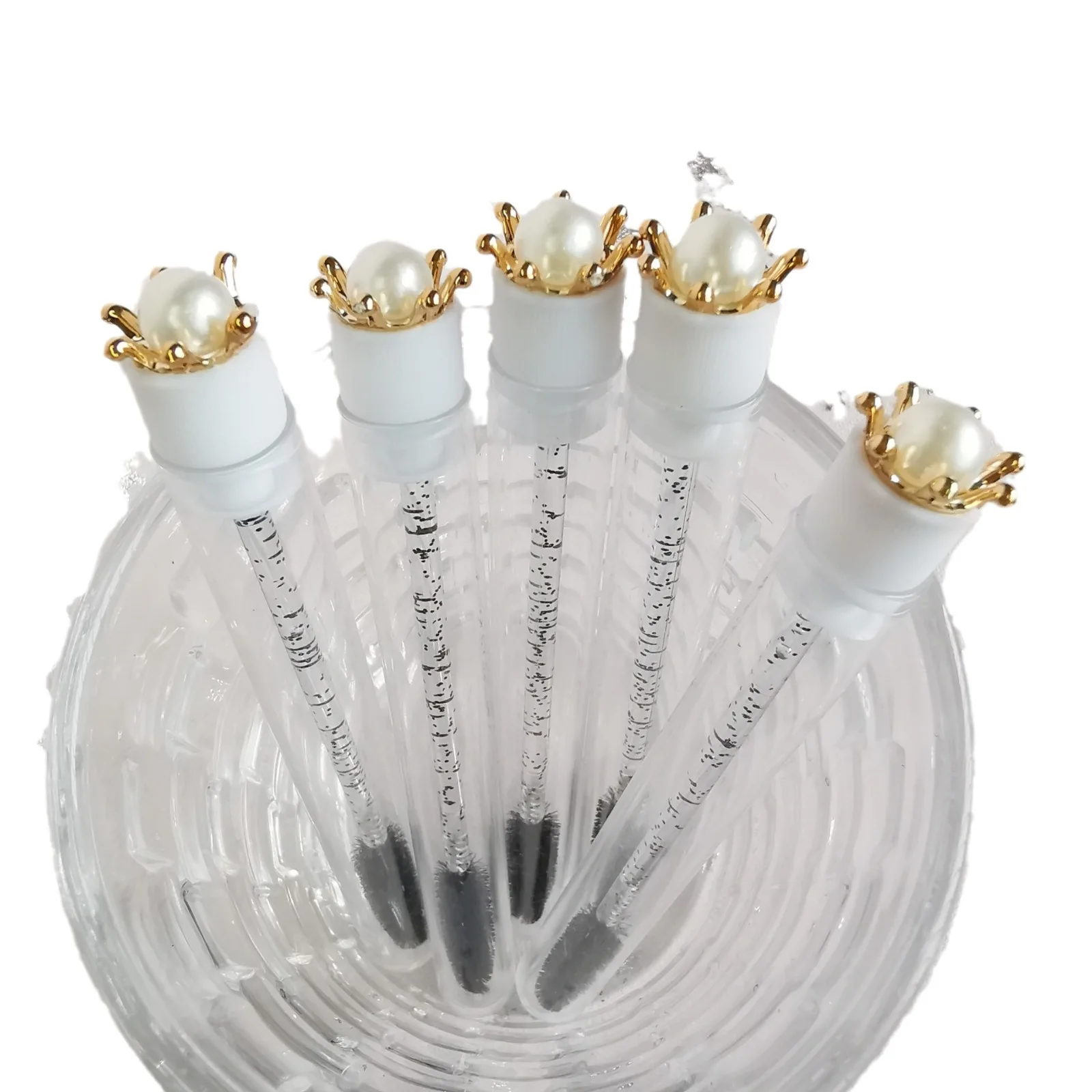 Supporto per detergente per spazzole per ciglia usa e getta per mascara per estensione ciglia all'ingrosso con spazzole per ciglia di design gratuito