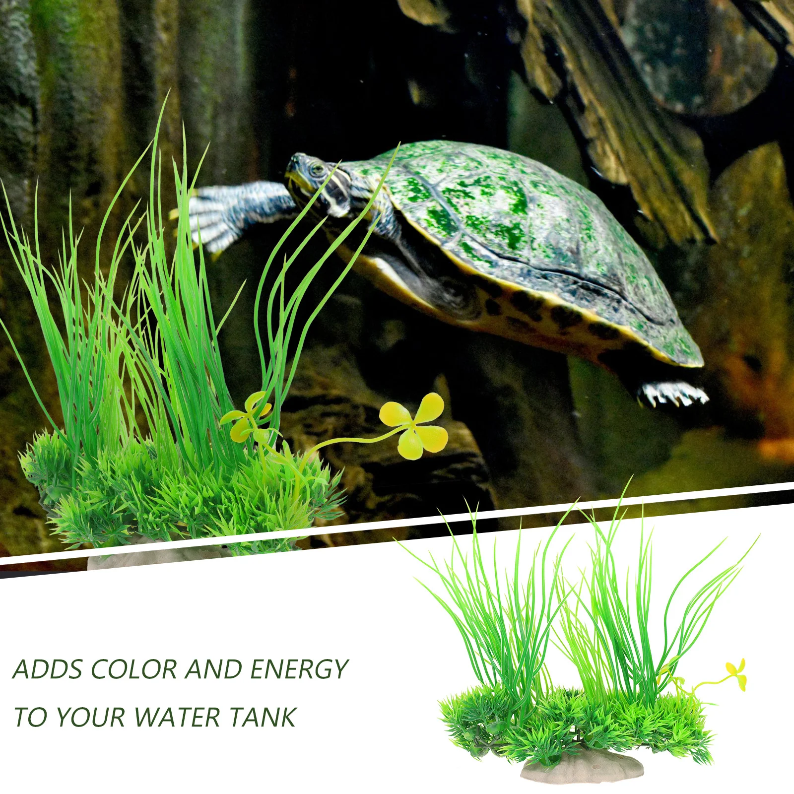 

Simulation Aquatic Grass Fake Plant For Fish Tank Decor Artificial Plants Aquarium Landscape Supplies Betta Fish Plastic