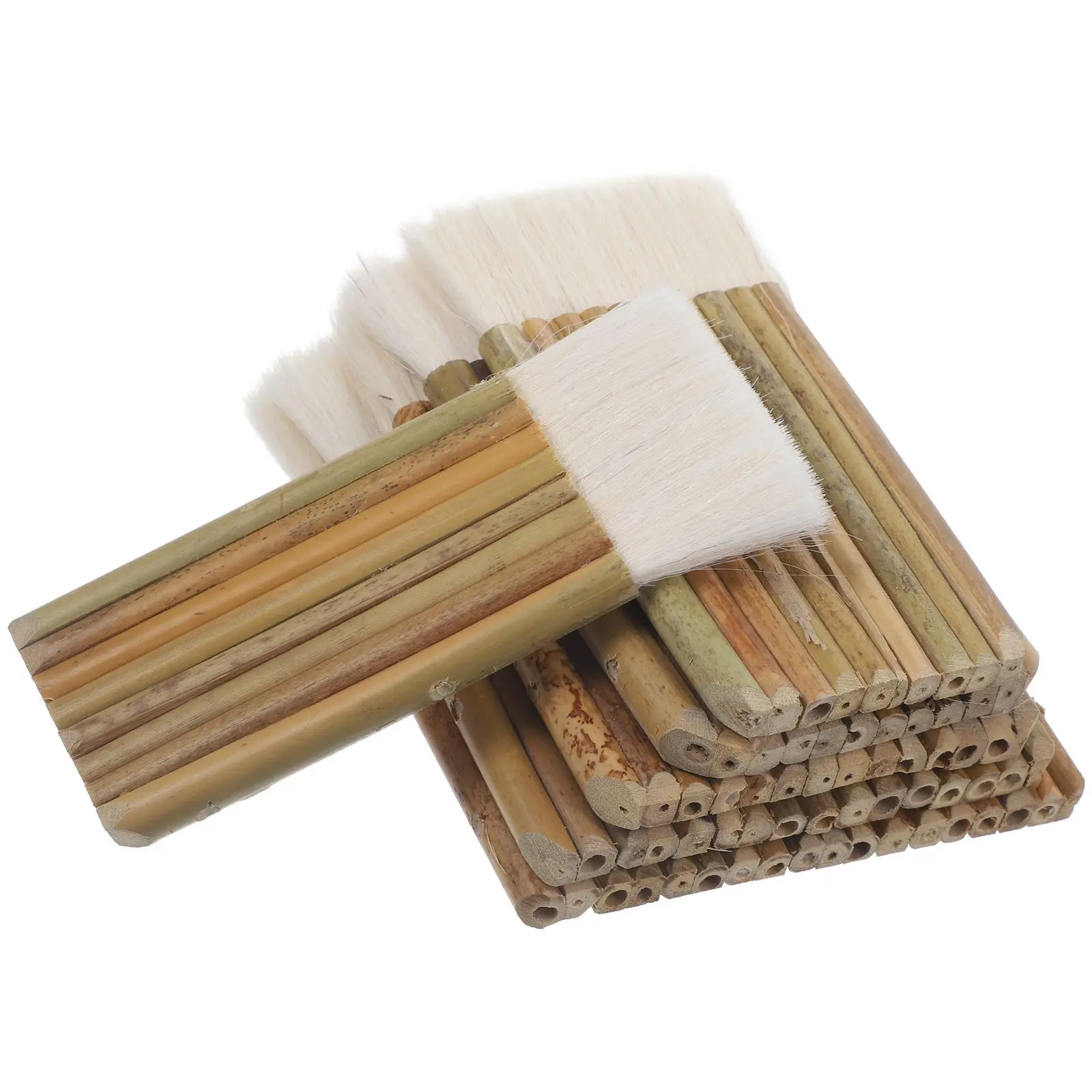 

Wooden Handle Brushes For Chip Paint Brushes Wool Brush Chip Paint Brush Set with Sheep Hair Durability